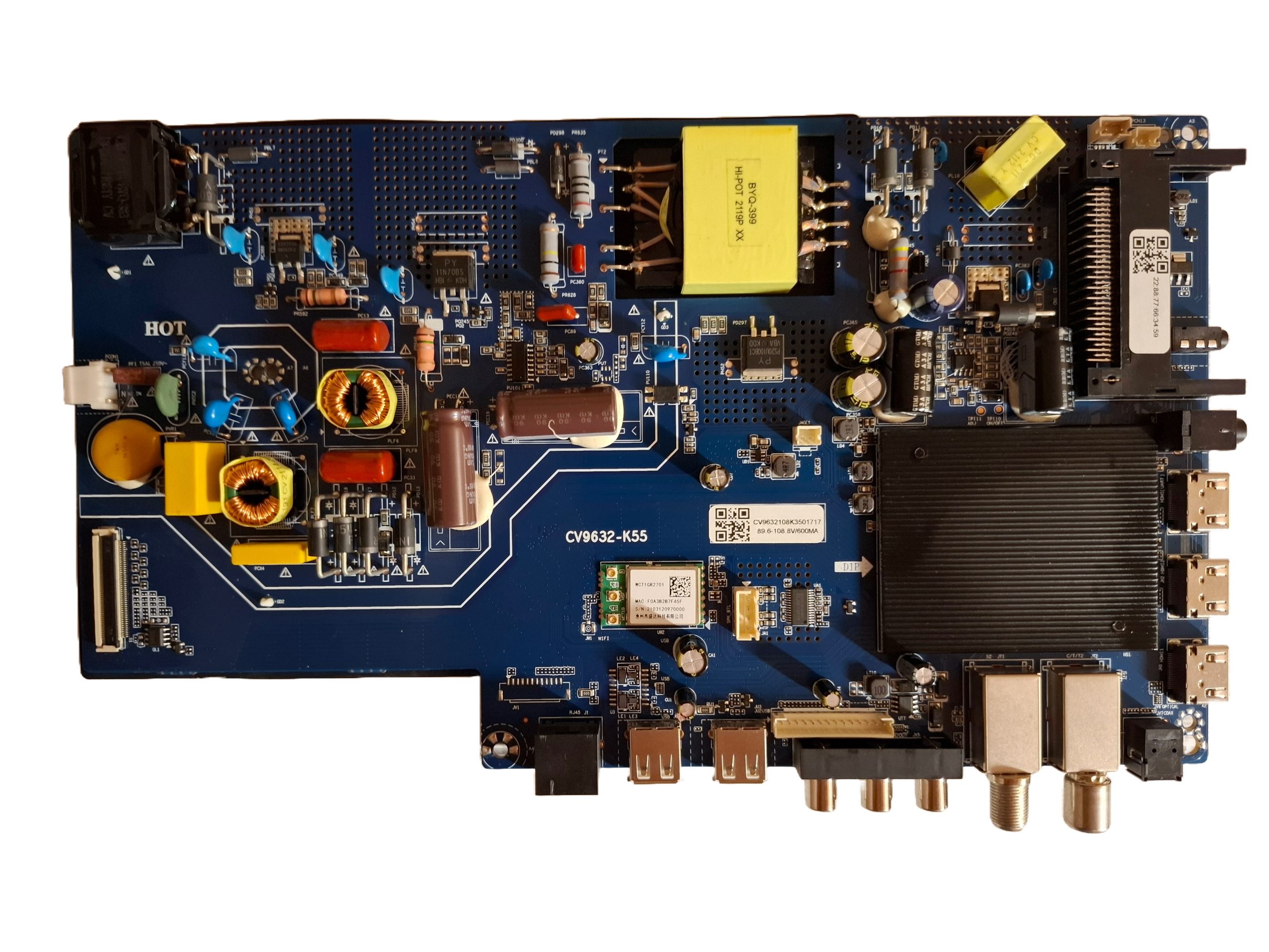 Материнская плата CV9632-K55 для телевизора HIPER U50YQ2200GR