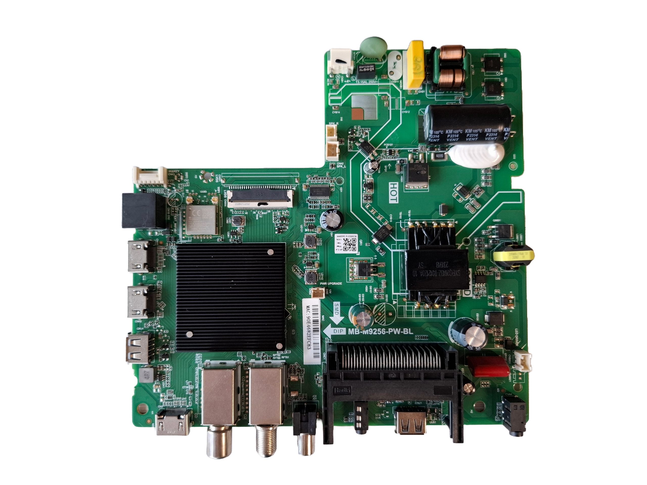 Материнская плата MB-M9256-PW-BL для телевизора HARTENS HTY-43FHDO6G-HC22