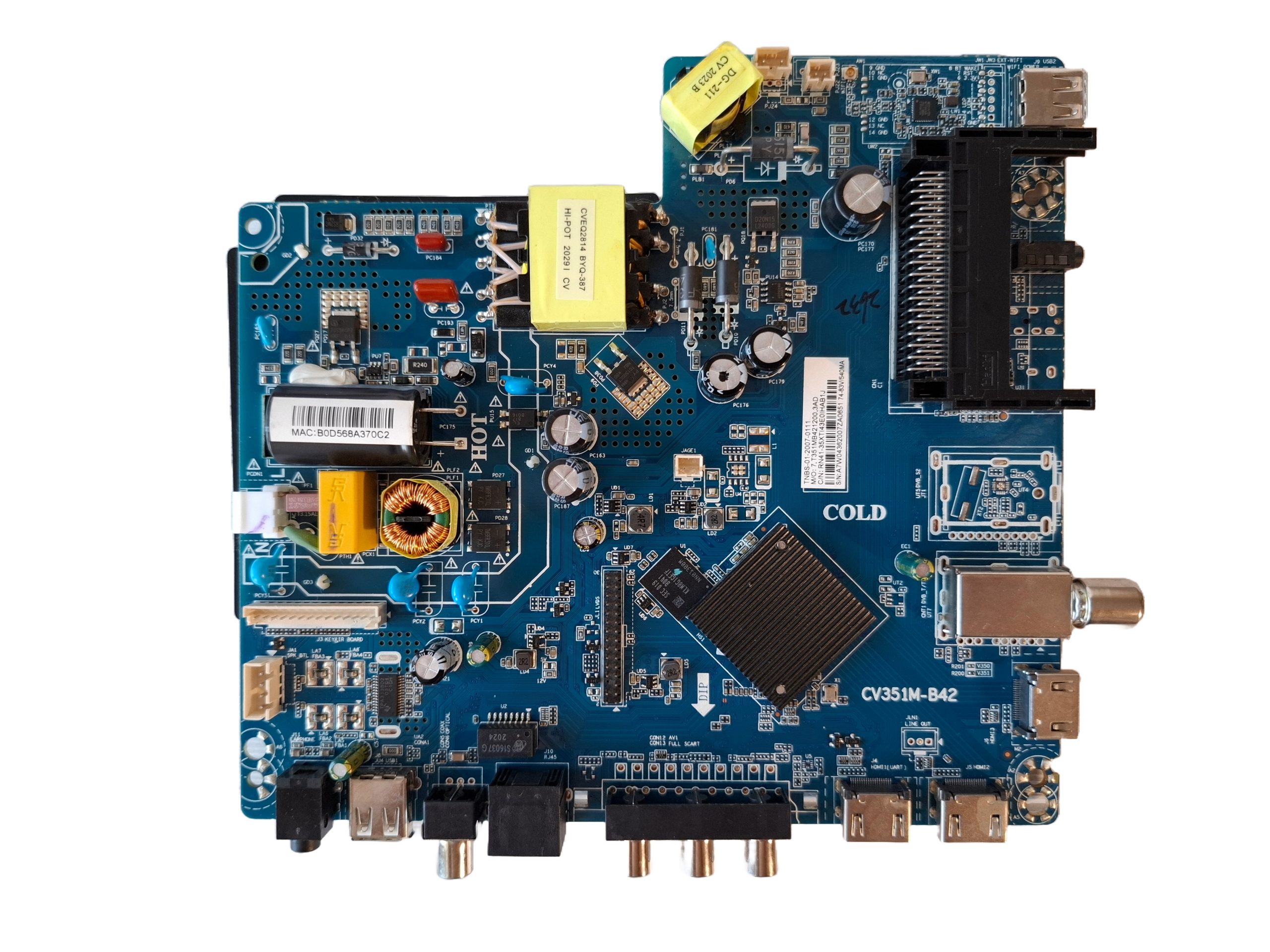 материнская плата CV351M-B42 для телевизора ECON EX-40FS008B