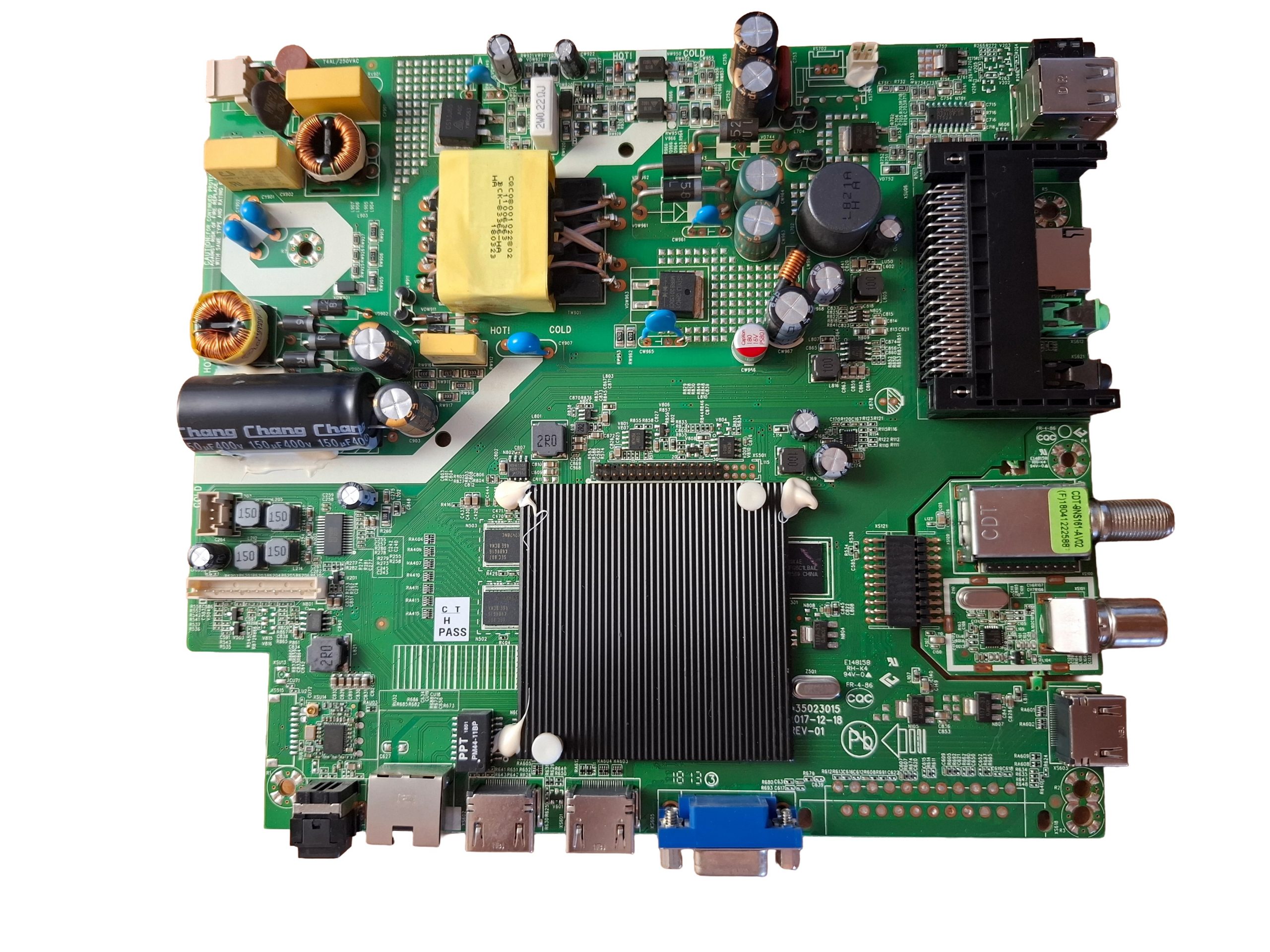 материнская плата 35023015 для телевизора DEXP F43D8000K