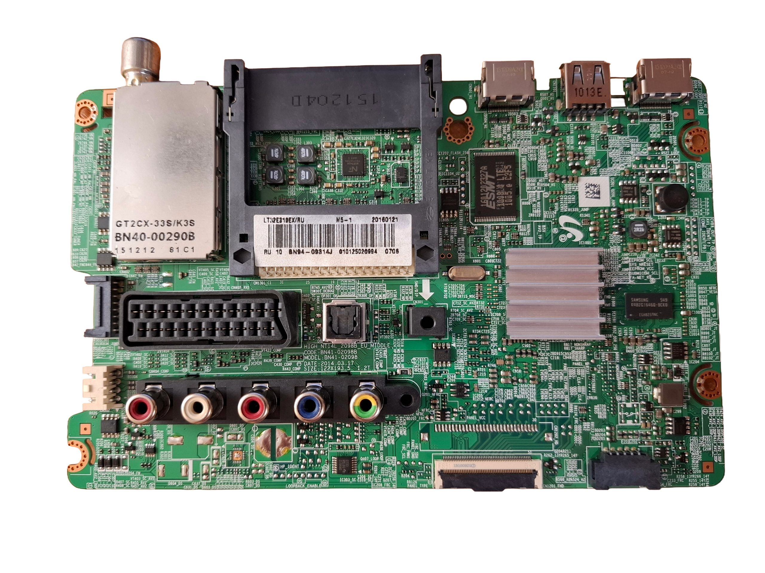 материнская плата BN41-02098B BN94-09314J от телевизора SAMSUNG LT32E310EX