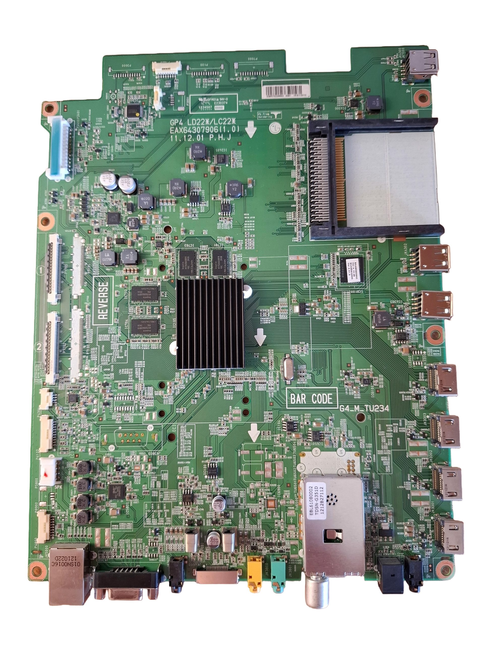 материнская плата EAX64307906 (1.0) EBR75226863 для телевизора LG 55LM761T