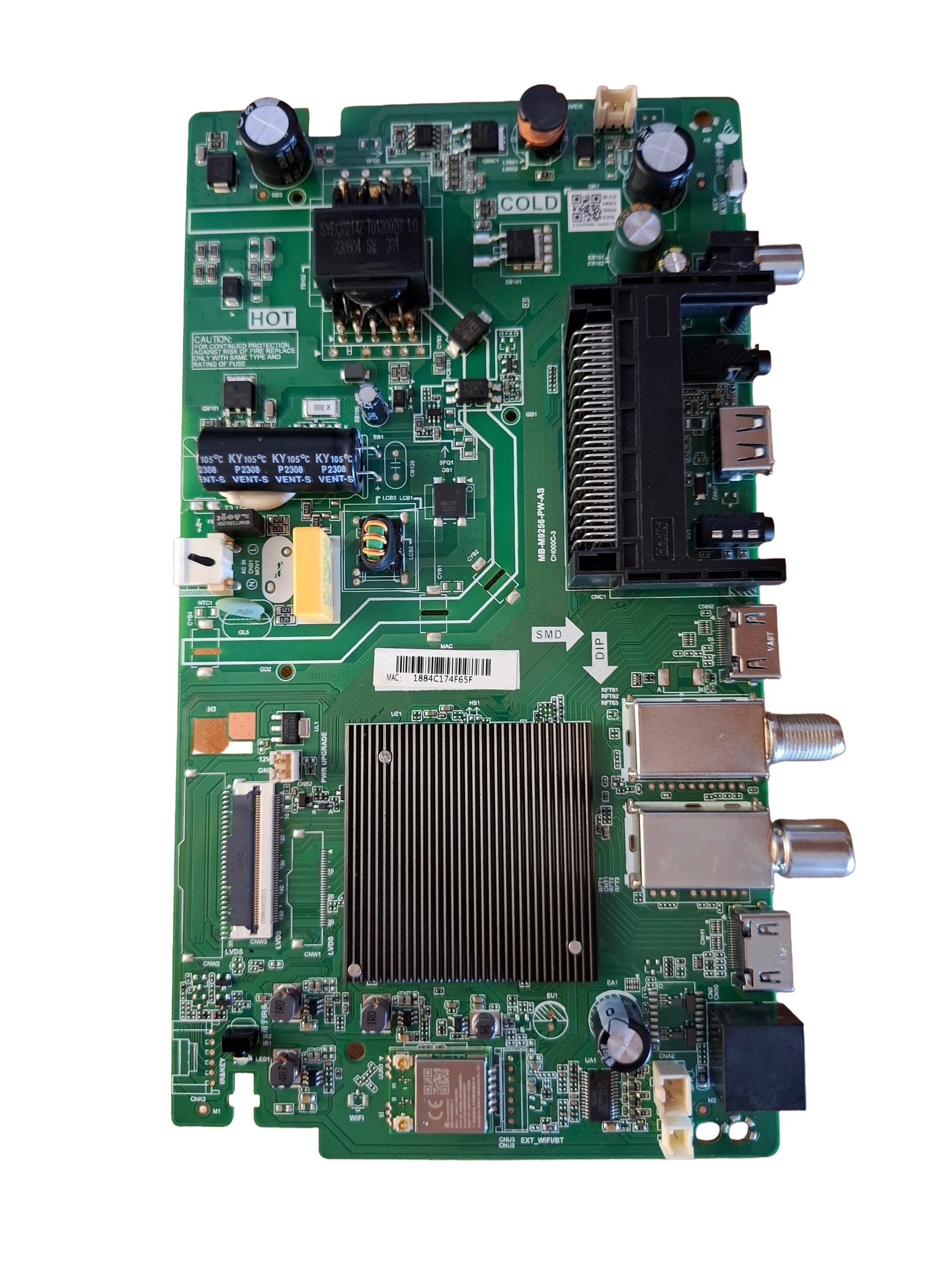 материнская плата MB-M9256-PW-AS для телевизора DEXP 32FCY1