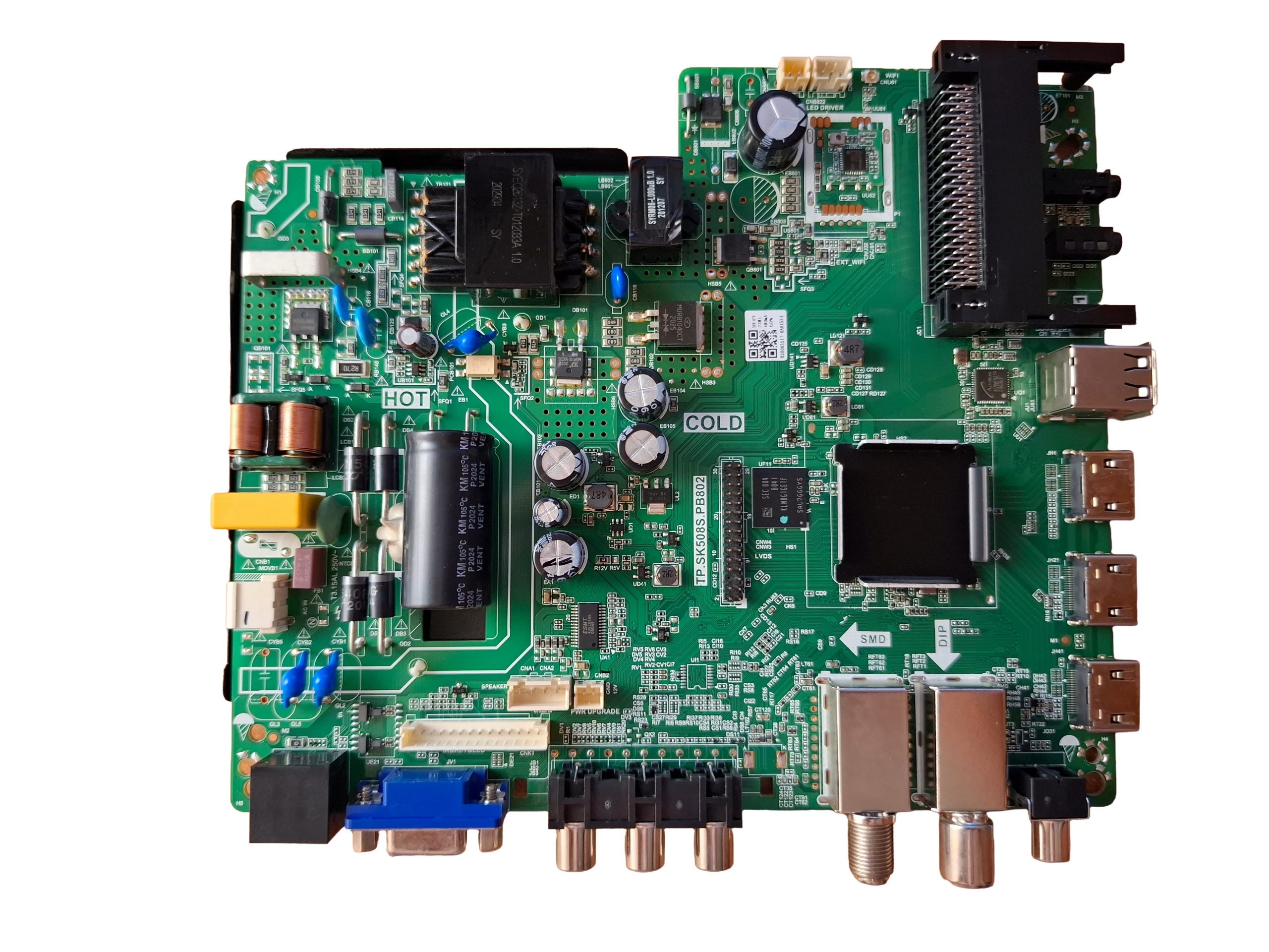 материнская плата TP.SK508S.PB802 для телевизора NOVEX NWX-43F149MSG