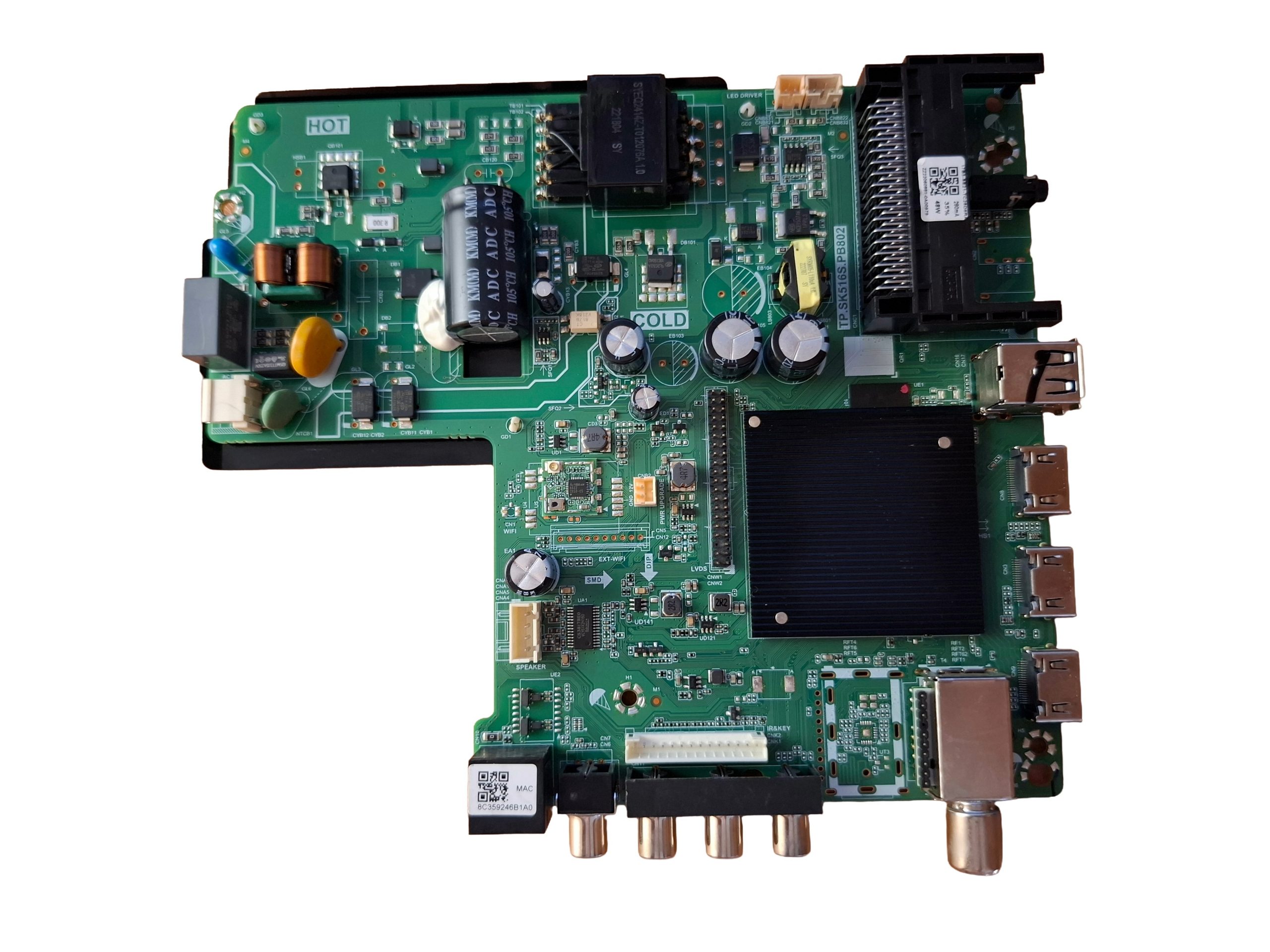 материнская плата TP.SK516S.PB802 для телевизора POLAR P32L32T2CSM