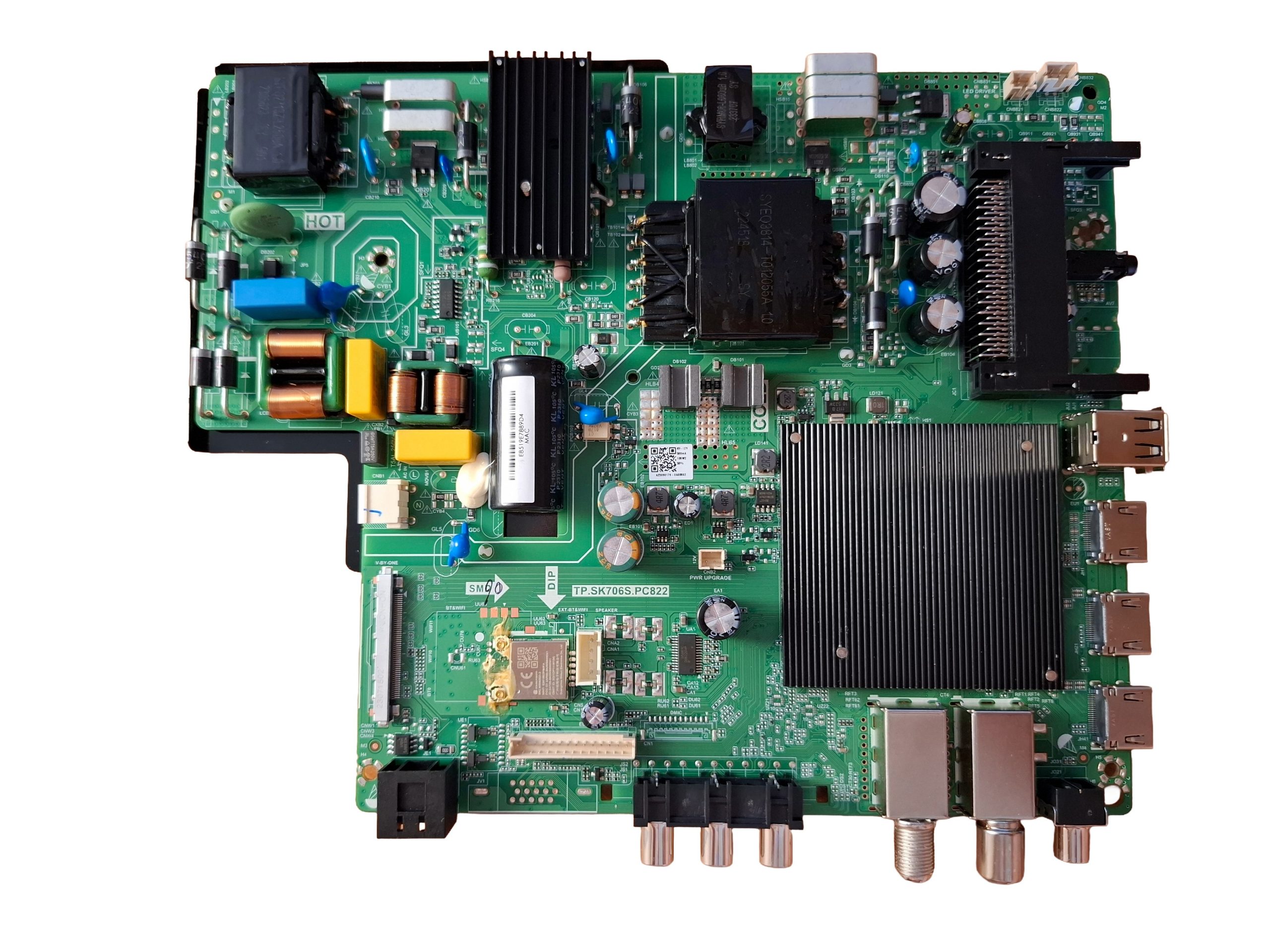 материнская плата TP.SK706S.PC822 для телевизора BBK 50LEX-8265 UTS2C